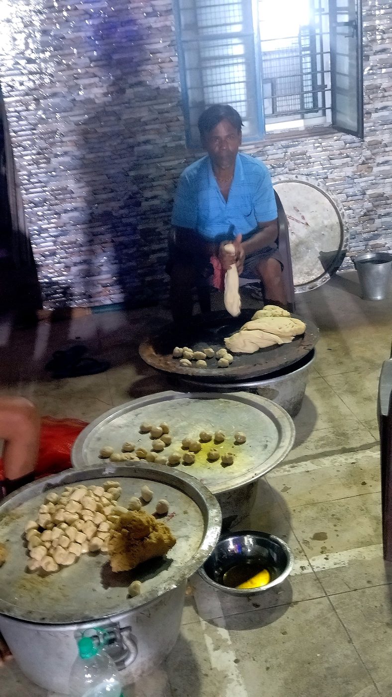 Bhog cooking